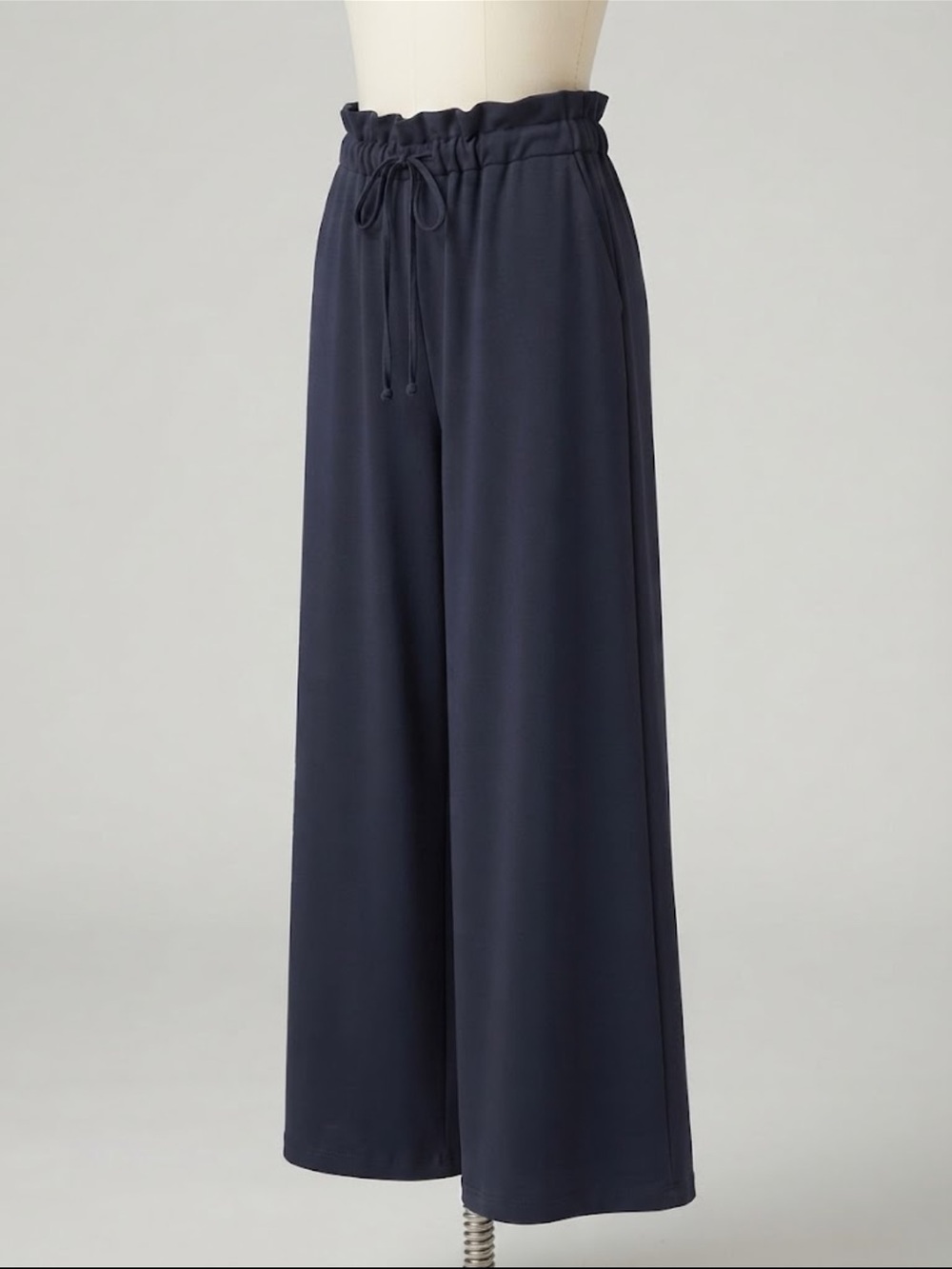 Express Navy Drawstring trouser Pants